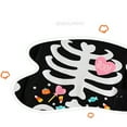 thumbnail image 5 of SILVERCELL Boys Girls Brother and Sister Matching Glowing Outfits Kids Halloween Skeleton Printed T-shirts Top + Pants 2Pcs Pajamas Set 2-8T, 5 of 8