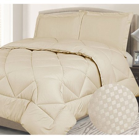 Winston Porter Hellwig Down Alternative Check Reversible Comforter Set