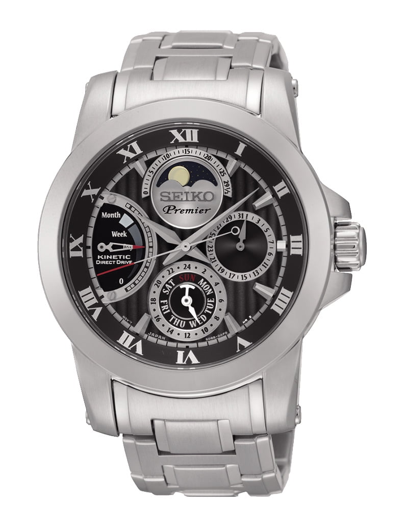Seiko - WATCH SEIKO STAINLESS STEEL GRAY STAINLESS STEEL MEN SRX013P1EST -  Walmart.com - Walmart.com
