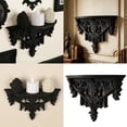 thumbnail image 2 of Miiottaa Victorian Decorative Floating Shelves Classical Hollow Carving Wall Mounted Hanging Shelf Stand For Plant Books Frame, 2 of 9
