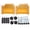 Yellow, variant on Riousery Woodworking Feather Board Inverted Square Power Tool Accessories Unique Chamfer Groove B Style Yellow - Professional Grade Table Saw Router Fence Safety Tool 8.27 inches / 21 cm