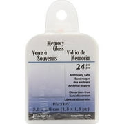 Ranger Inkssentials Memory Glass, Clear, 1.5" Square, 24/Pkg