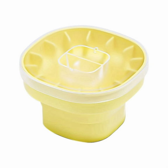 Silicone Telescopic Ice Bucket Folding Homemade Household Storage Box.
