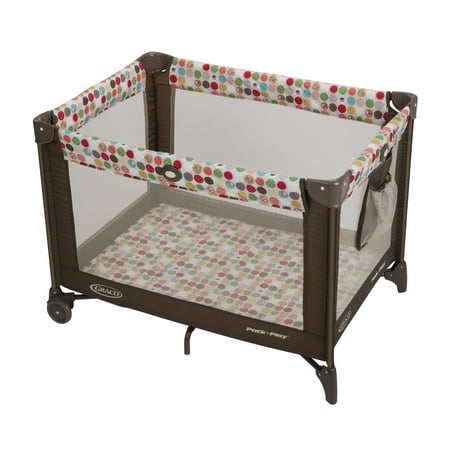 Graco Pack 'N Play with Automatic Folding Feet Playard, Animal Friends