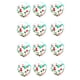 thumbnail image 2 of de confeti de 12 piezas, de de látex de con puntos de confeti de papel rojo para decoraciones de, 2 of 6