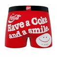 thumbnail image 4 of CRAZYBOXER Men's Underwear Coca Cola Stretch Breathable Boxer Brief Anti-irritation, 4 of 5