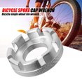 thumbnail image 2 of Mini Cycle Spoke Nipple Key Bike Bicycle Wheel Rim 8 Way Wrench Spanner Bike Cycling Repair Tool Durable Portable Hand Tools Silver, 2 of 6