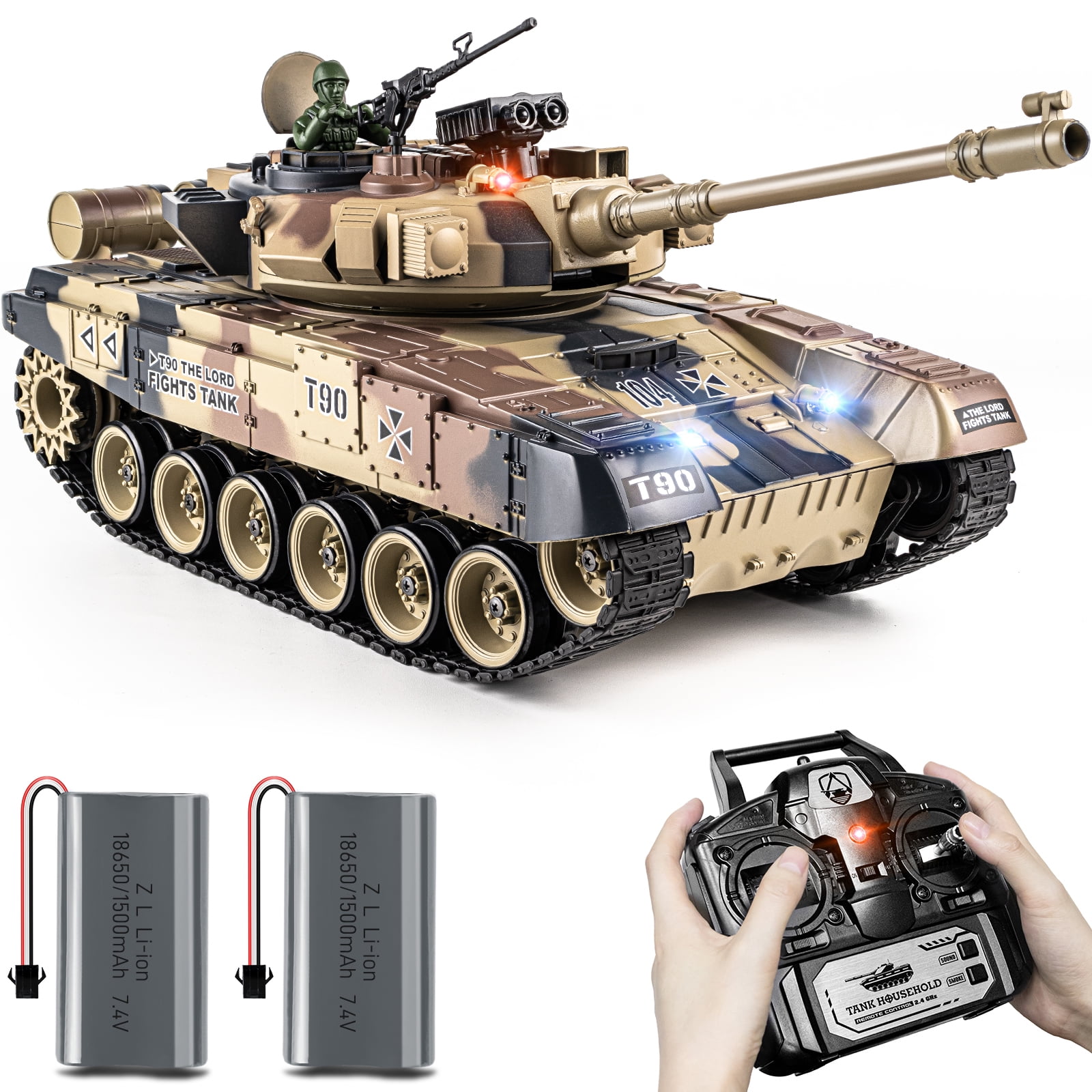 Rc tank toy sales