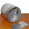 thumbnail image 1 of 8 in. Duct Booster - 380 CFM - Silver, 1 of 1