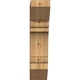 thumbnail image 2 of Ekena Millwork 6"W x 18"D x 26"H Olympic Slat Rough Sawn Bracket, Western Red Cedar, 2 of 4