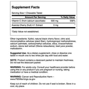Swanson Sugar-Free Chewable Vitamin C Cherry 60 Chewable Tablets