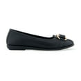 thumbnail image 2 of Aerosoles Bentley Women's Ballet Flats Color: Black Pu Size: 8 WIDE, 2 of 4
