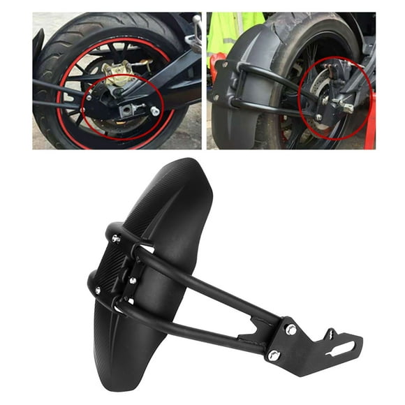 Guardabarros trasero para motocicleta, guardabarros para motocicleta, protector de guardabarros para motocicleta modificado, guardabarros para motocicleta confiable y duradero