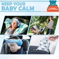 thumbnail image 4 of Auriculares de protección auditiva para bebés de 3 a 24 meses, orejeras de reducción de ruido para niños pequeños con una bolsa de tela (azul), 4 of 5