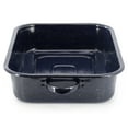 thumbnail image 3 of Oster Castillo 17 x 12 Inch Enamel on Steel Baking Pan with Removable Rack in Blue, 3 of 6