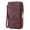 2-Purple, variant on Women's Wallet Large Capacity Double Zip Ladies Card Phone Holder RFID Blocking Wristlet Leather