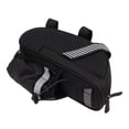 thumbnail image 1 of Bike Saddle Bag, Polyester PU Shock  Bike Saddle Pack Firm Fixing Large Space Waterproof With Water Bottle Pocket For Riding, 1 of 8