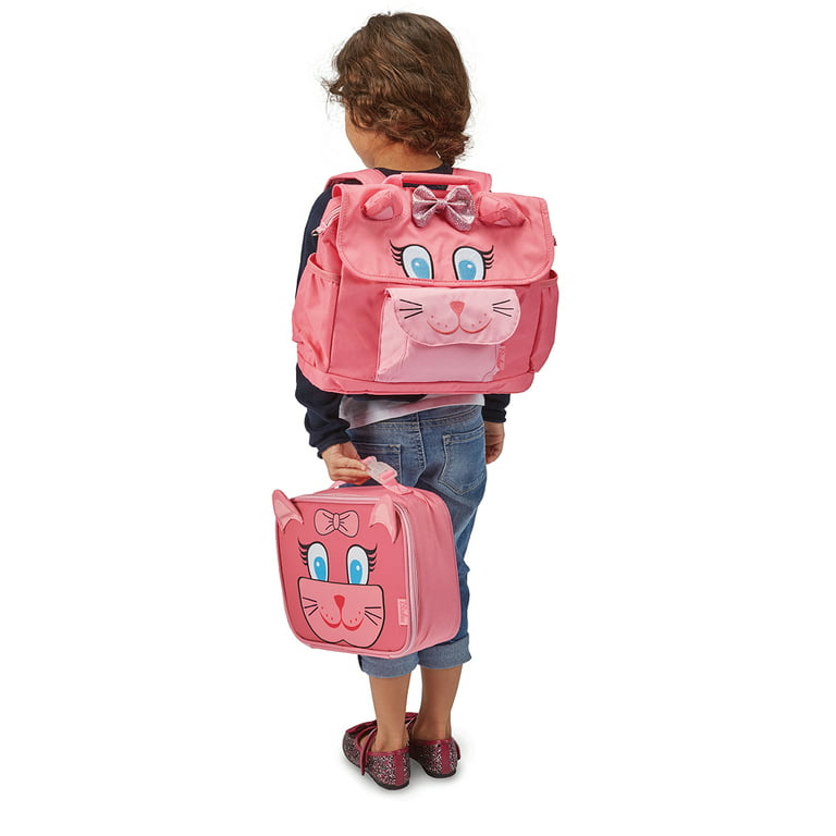 Bixbee Kitty Lunchbox - Kids Lunch Box, Insulated Lunch Bag For