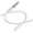 White, variant on Professional Braided 3.5mm TRRS Male To 3.5mm Female Sound Cable Compatible for Phones And Laptops
