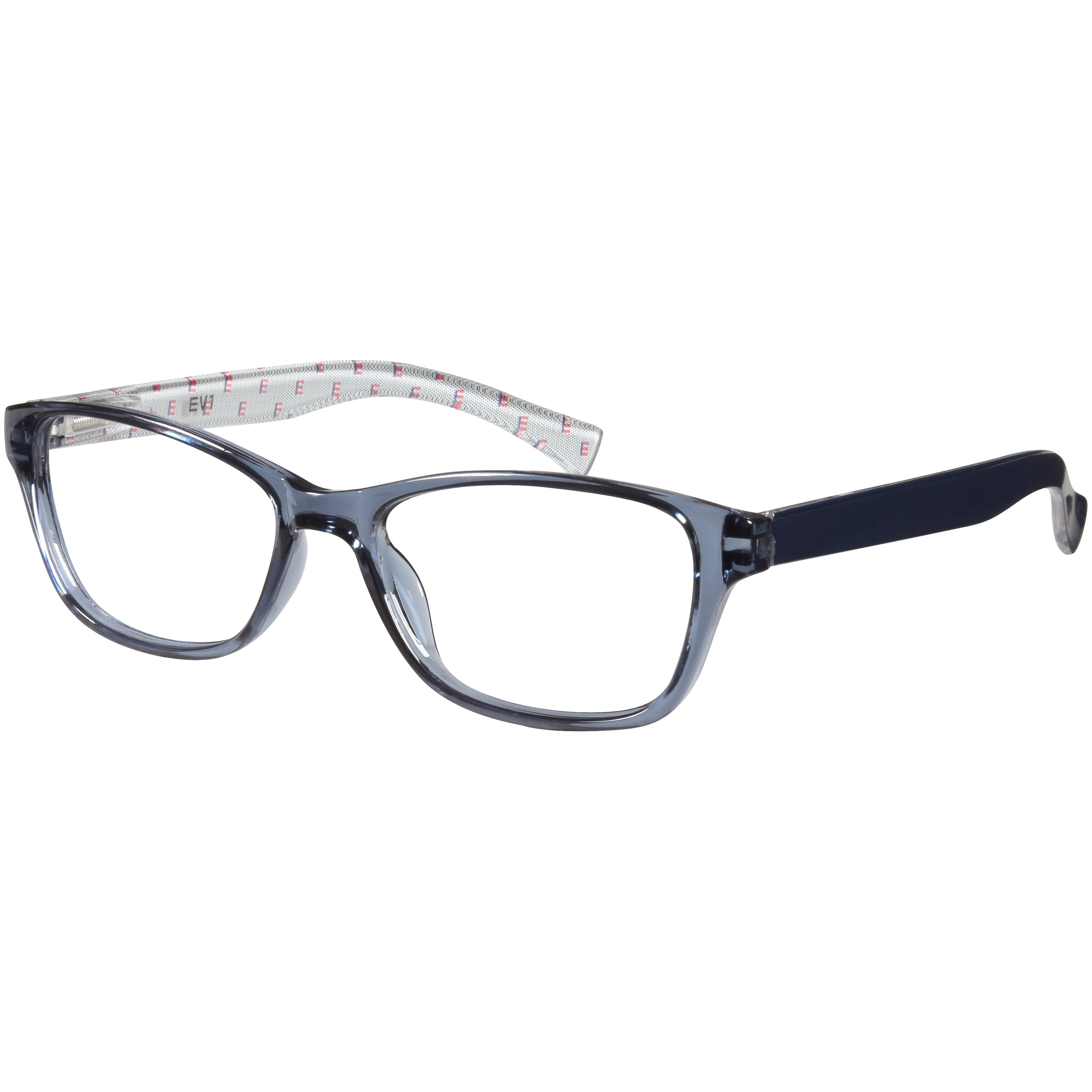 EV1 Nola Crystal Blue +1.75 Reading Glasses with Case