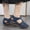 Dark Blue, variant on AXXD Brown Wedge Sandals for Women 7 Sandals With Arch Support Summer Casual Comfortable Sandals