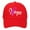 Red, variant on Unisex Baseball Cap Cancer Awareness Hope Letter Embroidered Dad Hat for Men Women Casual Beige One Size