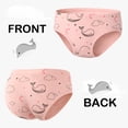thumbnail image 3 of Girls' 100% Cotton Soft Underwear Toddler Kids Breathable Panties 6 Pack for 2-8 Years, 3 of 7