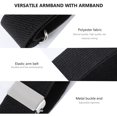 thumbnail image 5 of Cuff Anti-Slip Arm Loop Bartender Elastic Sleeve Loop Cuff 1 Pair (navy blue) navy blue, 5 of 5