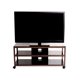 thumbnail image 4 of Soporte para TV TransDeco con ruedas y 2 estantes audiovisuales para 30-55 pulgadas, 4 of 5