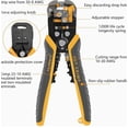 thumbnail image 4 of 3 in 1 Automatic Self Adjusting Wire Stripper/Cutter/Crimper, 8 Inch Multi Pliers For Electrical Wire Stripping, Cable Cutting, Crimping Tool from 8 AWG to 30 AWG (8 AWG to 30 AWG), 4 of 6