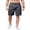 Polka Dot, variant on COOFANDY Men' Casual Linen Shorts 8 Inch Inseam Elastic Waist Lightweight Summer Beach Shorts