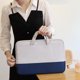 thumbnail image 5 of Funda para computadora portátil Funda protectora para computadora Asa Maletín Bolsa Impermeable, Resistente a los golpes, Forro suave acolchado - Cian, 5 of 5