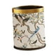thumbnail image 2 of Contenedor de basura de 10 L con tapa abierta, moderno, portátil, práctico, ligero y de lujo. Bird Branch Gold, 2 of 9