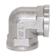 thumbnail image 3 of Conector de Acoplamiento de Codo Hembra a Hembra, Rosca de 6x1/2 Pulgadas, Adaptador de Montaje de Acero Inoxidable 304 6 piezas, 3 of 8