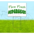thumbnail image 1 of Farm Fresh Asparagus (18" x 24") Yard Sign, Includes Metal Step Stake, 1 of 6