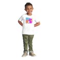 thumbnail image 3 of Retro MTV Color Block Stamps Logo Toddler Boy Girl T Shirt Infant Toddler Brisco Brands 6M, 3 of 6