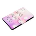 thumbnail image 6 of Allytech Flip Case for All-new Fire HD 8 10th Gen 2020/ Fire HD 8 Plus 2020, Slim Fit PU Leather Kickstand Shockproof Protective Auto Sleep Wake Cards Slots Magnetic Closure Folio Cover, Always You, 6 of 13