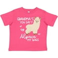 thumbnail image 3 of Inktastic Grandma's You Say Alpaca My Bags Boys or Girls Toddler T-Shirt, 3 of 5