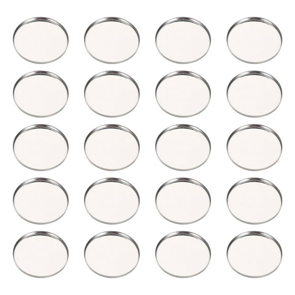 Sala de ojos 20pcs Plaz de almacenamiento vacío Soporte de almacenamiento cosmético contenedor cosmético