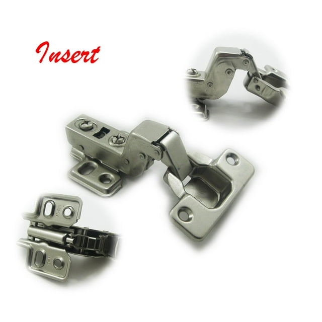 Dia Charnière Hydraulique à Fermeture Douce 1.5 Pouces/35mm pour Porte d'Armoire de Rangement