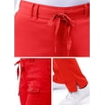thumbnail image 4 of Adar Pro Scrubs pour Femmes - Pantalon de Yoga Skinny Leg - P4100T - Apple - 2X, 4 of 7