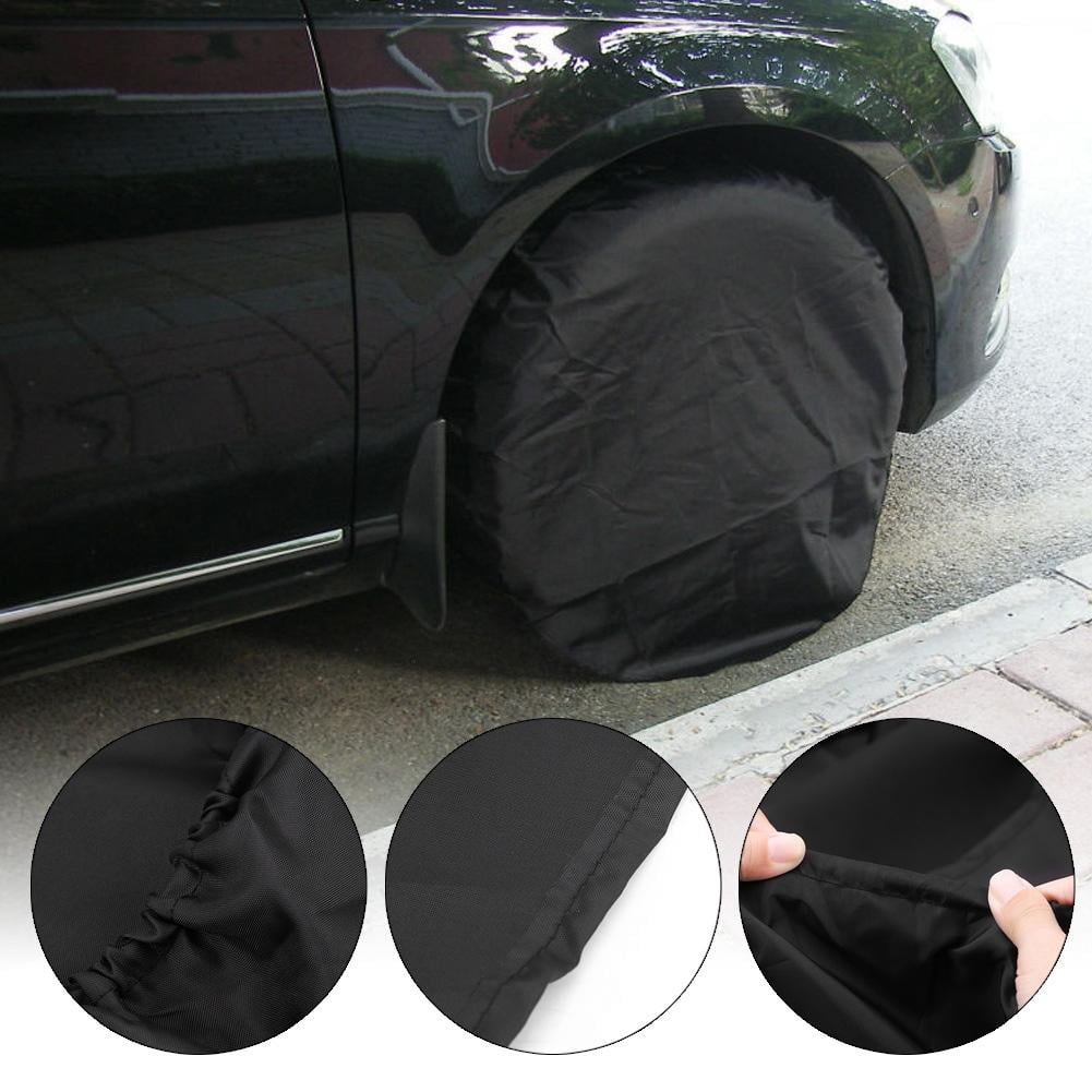 Mgaxyff RV Tire Covers,4pcs 32 Inch Wheel Tire Covers Car Wheel