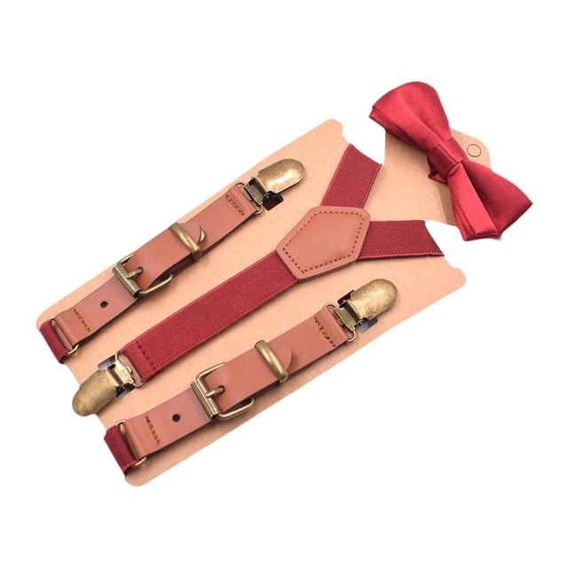 Tirantes para niños, pantalones, tirantes para fiesta, boda, de boda, disfraz formal 20 cm