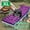Purple cot 700 Lbs, variant on Oversized folding camping cot with mattress, heavy-duty and sturdy. Supports up to 900 lbs, comes with carry bag, mattress sold separately.