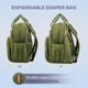 thumbnail image 2 of Mochila pañalera RUVALINO XL impermeable con cambiador, 2 of 9