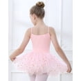 thumbnail image 3 of Stelle Sleeveless Ballet Leotard Girls Tutu Dress Camisole Skirted Ballerina Outfit,Ballet Pink,3-4T, 3 of 7