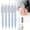 Blue, variant on HWHCGZ 5pcs Cute Retractable Pens Aesthetic Gel Pens Black Ink Writing Pens with 0.5 mm Smooth Fine Point Novelty Printing Pens Office Supplies for Women Men (Morandi 5color 5pcs)