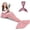 Light Pink, variant on Visualz Mermaid Tail Blanket, Kids Soft Blanket Crochet Mermaid Sleeping Bag Mermaid Gift for Girls(Fish Scales Purple, Kids)