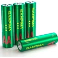 thumbnail image 1 of TEMOGU-Rechargeable Lithium aa Batteries 4 Pack 1.5V 3000mWh High Capacity Lithium Batterie aa Constant Output Li-ion Double a Battery Cycle Times up to 1600x, 1 of 4