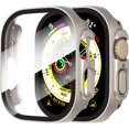 thumbnail image 1 of Funda para Apple Watch Ultra/Ultra 2 49 mm Jintao con Protector de pantalla de vidrio templado HD, 1 of 5